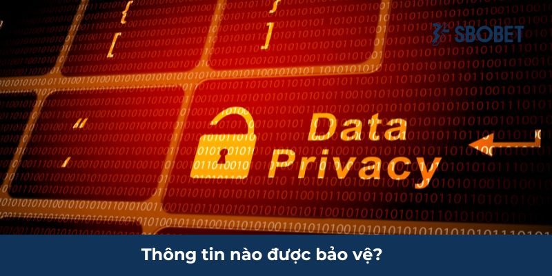 Thông tin nào được quyền riêng tư bảo vệ?